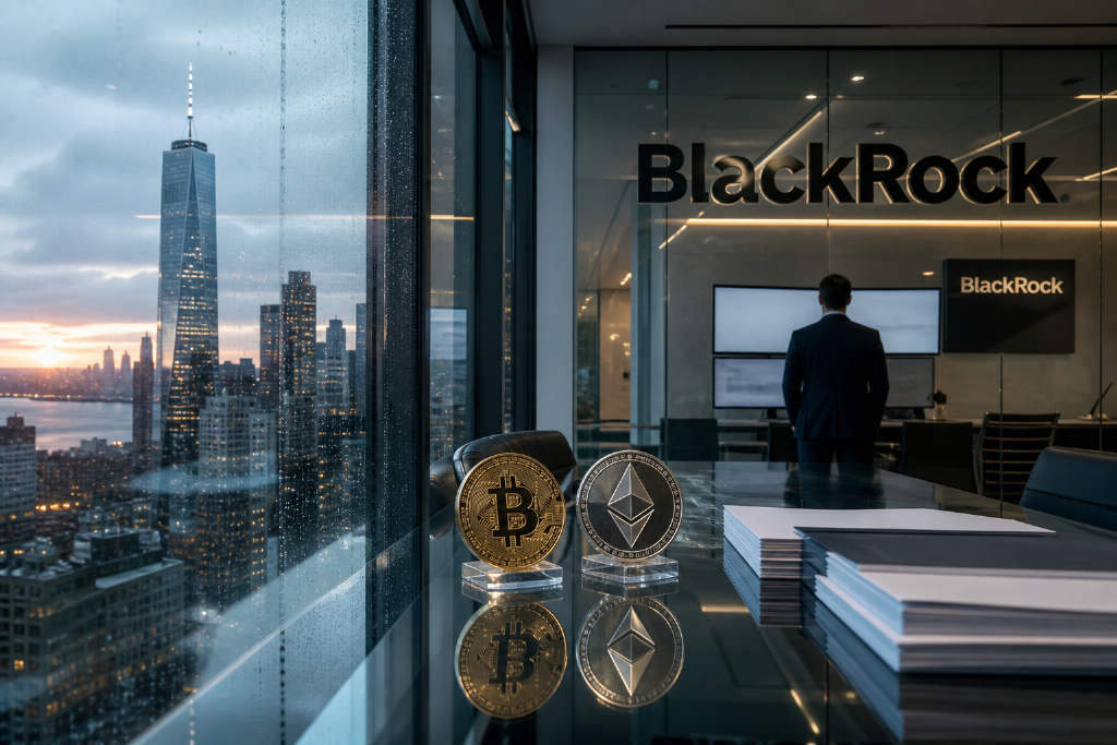 贝莱德连续 8 个交易日增持 BTC 与 ETH,总额约 31.61 亿美元