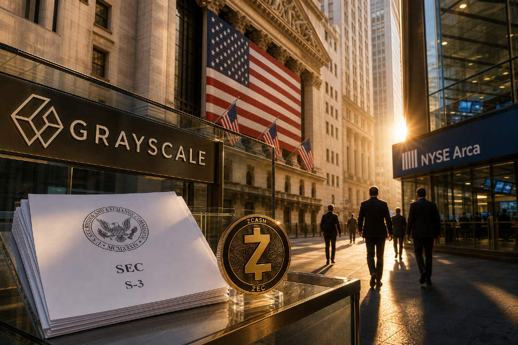 灰度更新 Zcash ETF 文件,计划 8 月 25 日登陆 NYSE Arca
