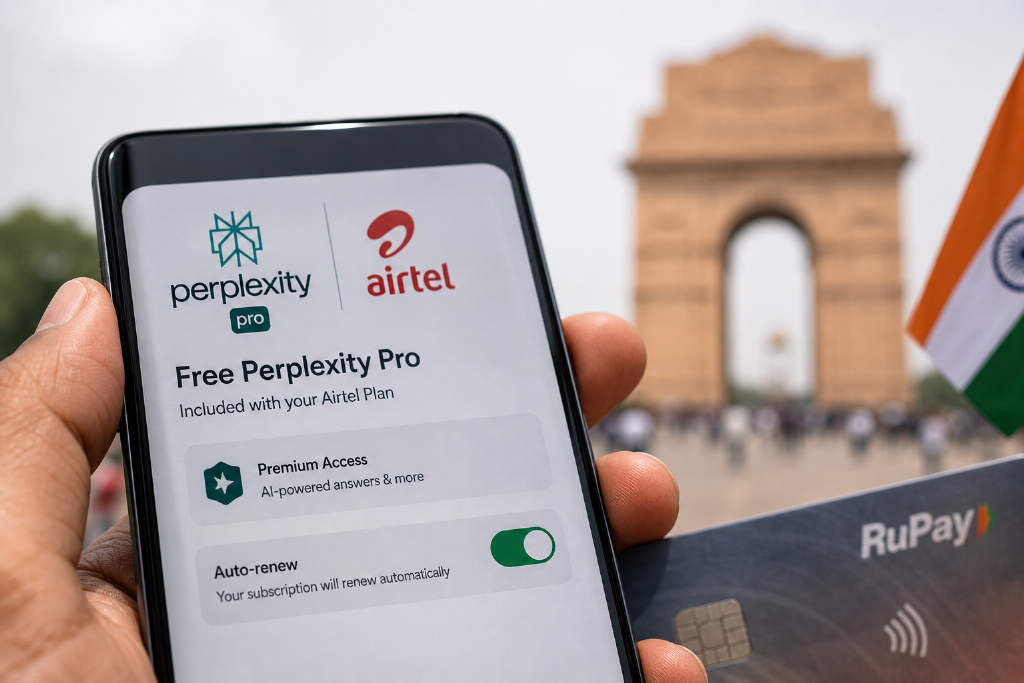 Perplexity’s free year for 360 million Airtel users in India drove downloads up, then down 90%, while paid revenue rose 60%