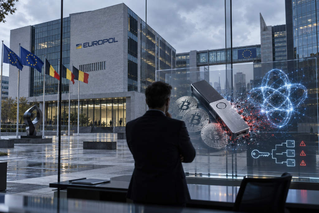 Europol警示量子计算威胁:加密钱包密钥成主要暴露点