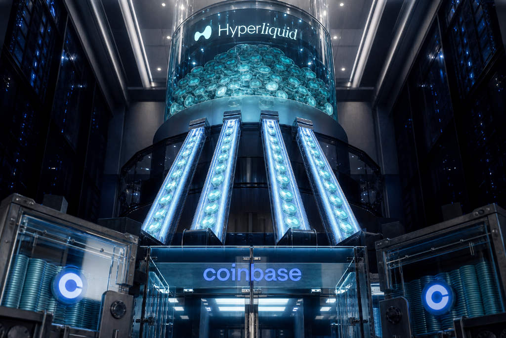四地址数月从Coinbase提取67.5万枚HYPE,质押超5000万美元