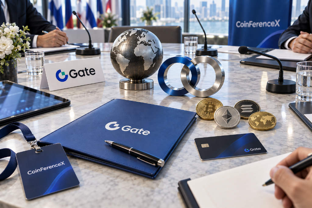 Gate CMO Kyle Chiu joins CoinFerenceX closing panel to discuss the next market cycle through 2027