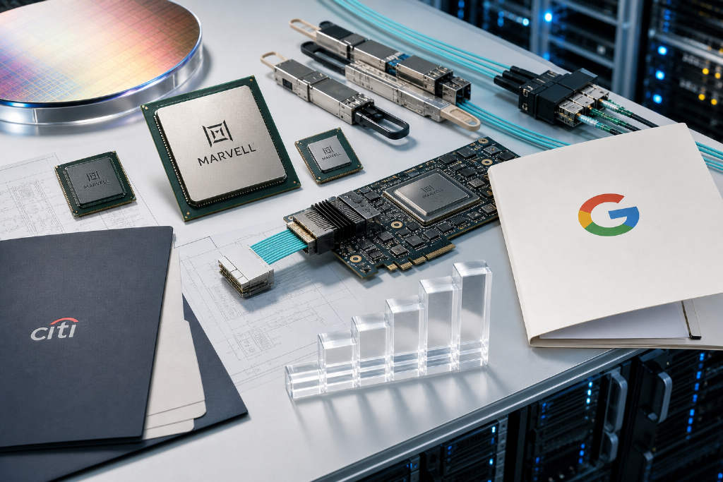 Citi raises Marvell outlook after second revenue guide bump, points to Google XPU-attach deal as long-term driver