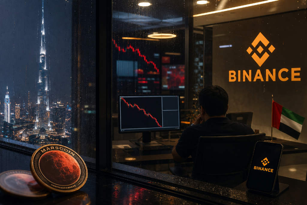 MarsCoin冲高至3600万美元后跳水,1分钟再跌65%至700万美元