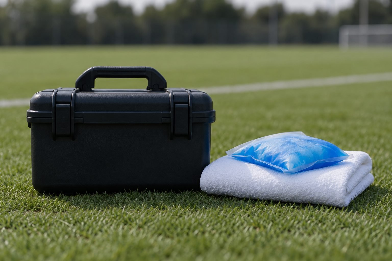 What happens when a Premier League player gets a head injury?
