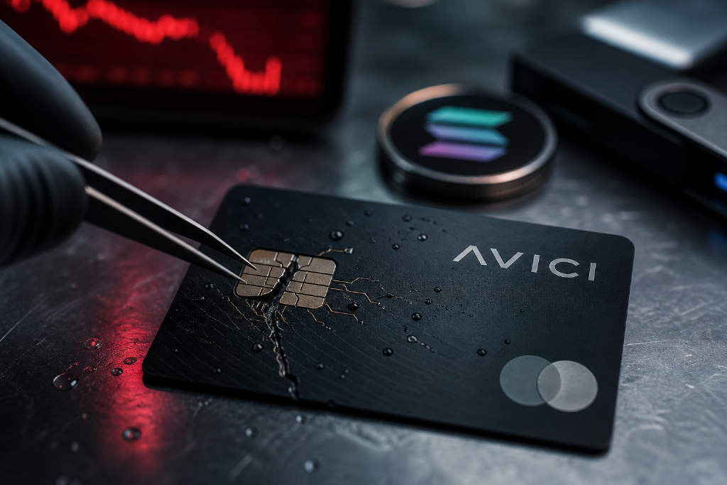 Solana 新型数字银行 Avici 遭攻击,卡片抵押金库被掏空