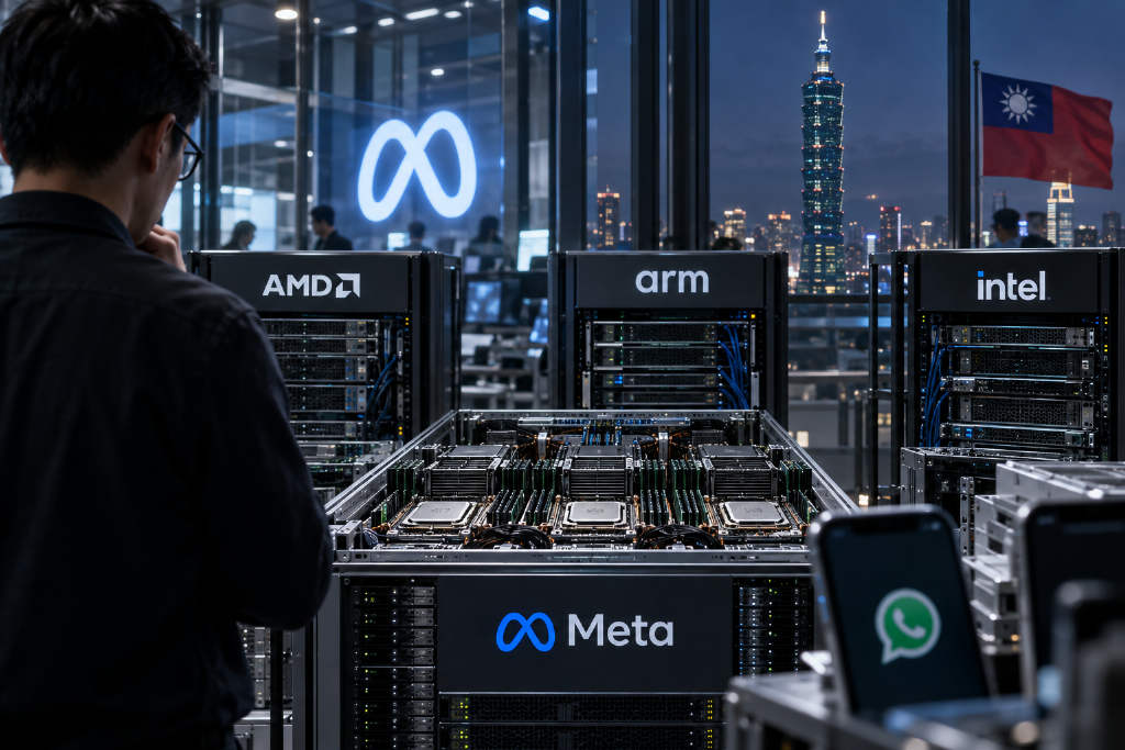 Meta’s Muse revives CPU demand debate as Taiwan supply chain map highlights AMD, Arm and Intel ties