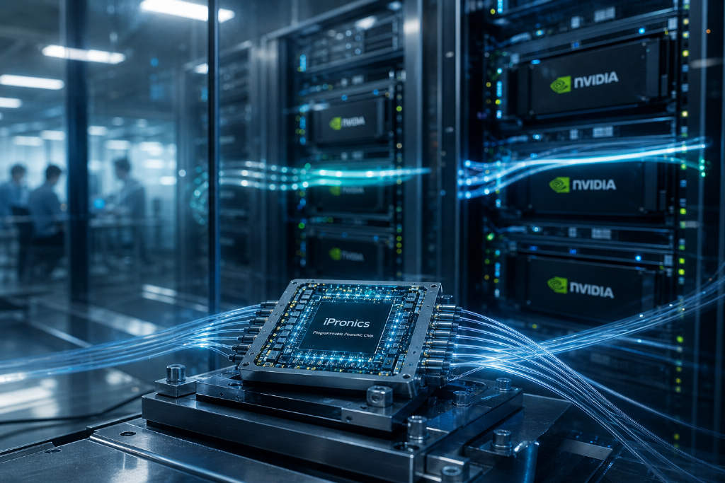 iPronics Raises $125M from Nvidia, Others for Sub-Millisecond Optical Chip
