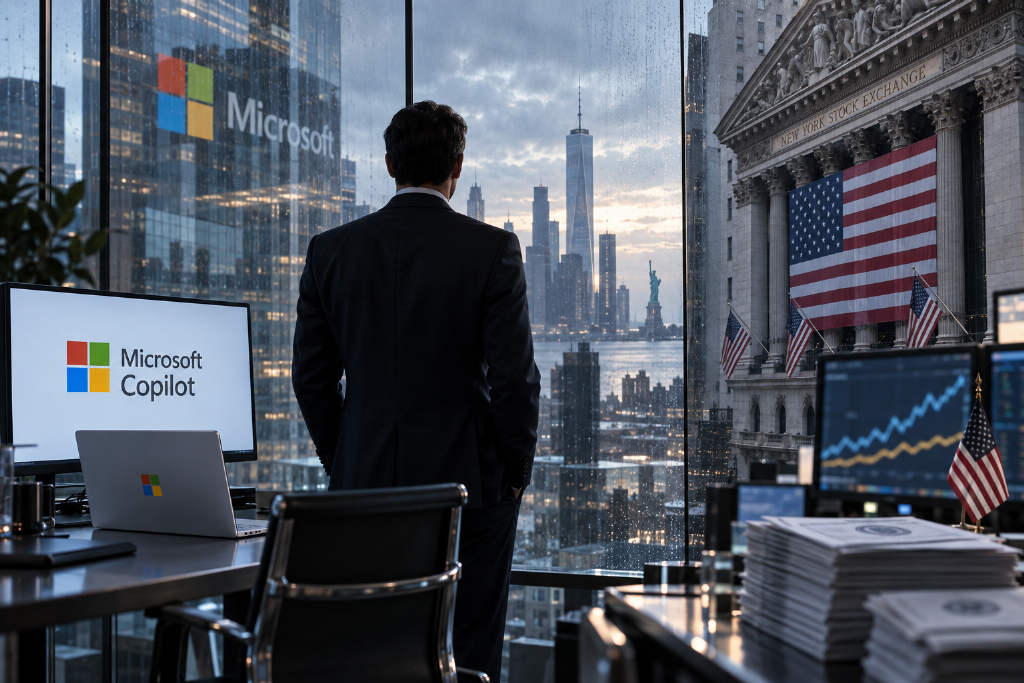Microsoft Leads Stocks Higher as 10-Year Treasury Yield Hits 5.2297% Intraday