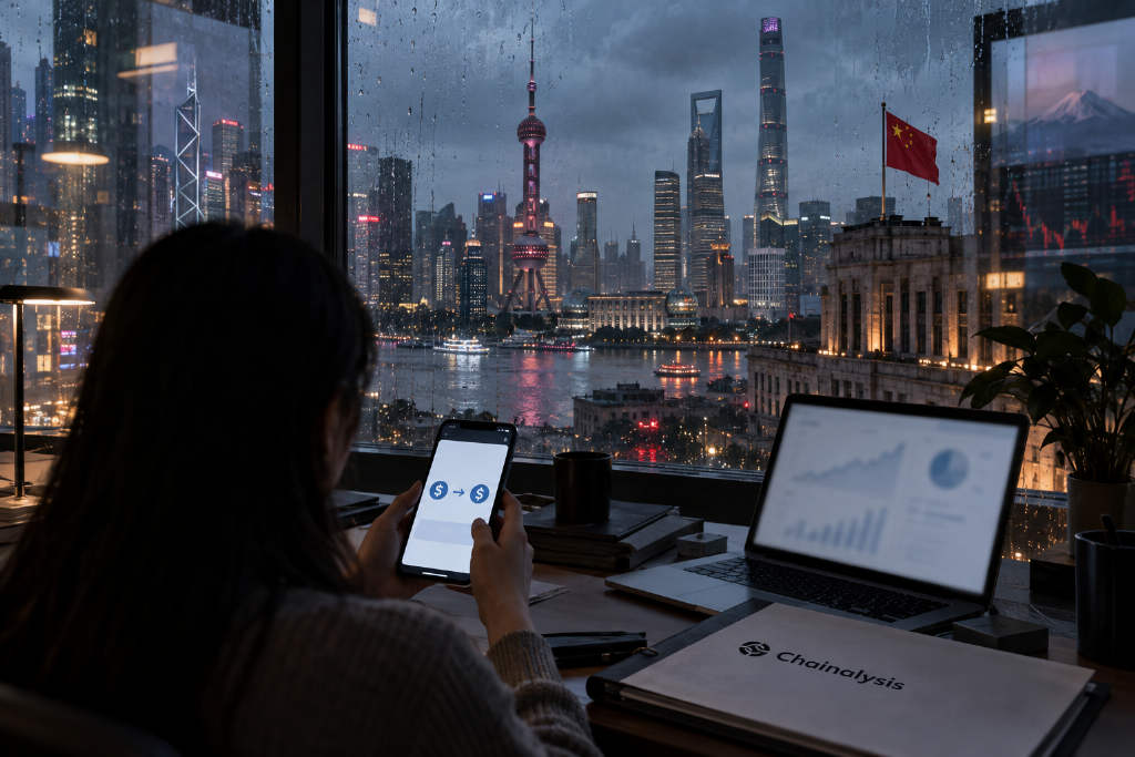 Chainalysis says mainland China’s P2P stablecoin wallets jumped 43x in two years despite crypto ban