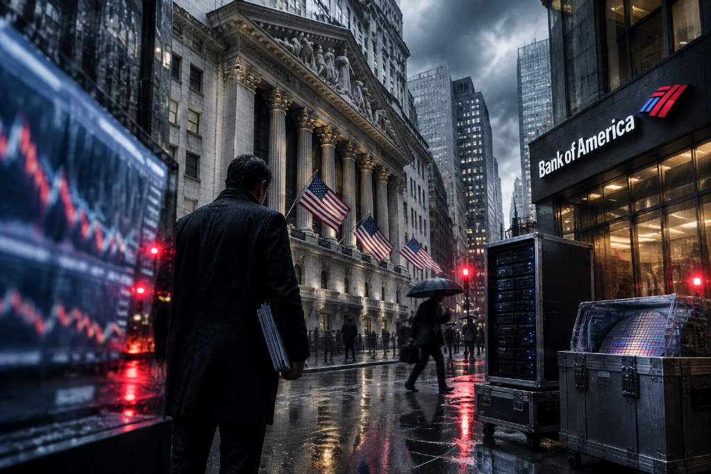 BofA says bond-market volatility is testing the AI bull trade as deleveraging risk rises