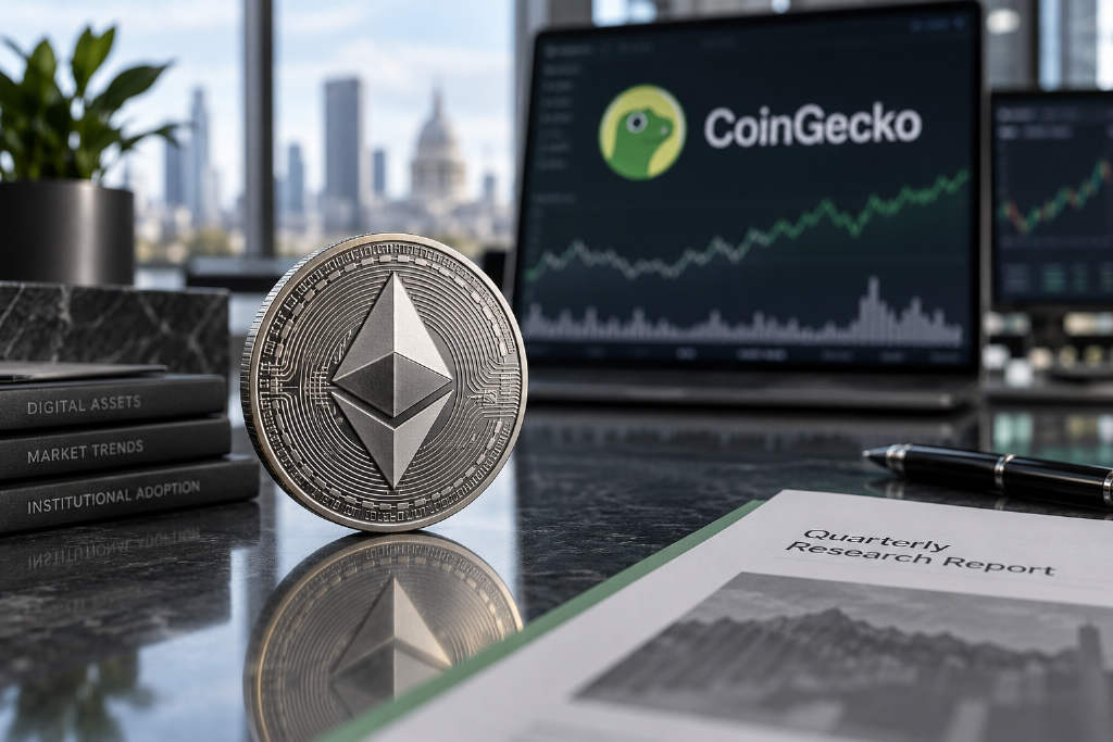 CoinGecko says crypto market added $840.1 billion in Q3 as ETH jumped 71%, while trading activity lagged
