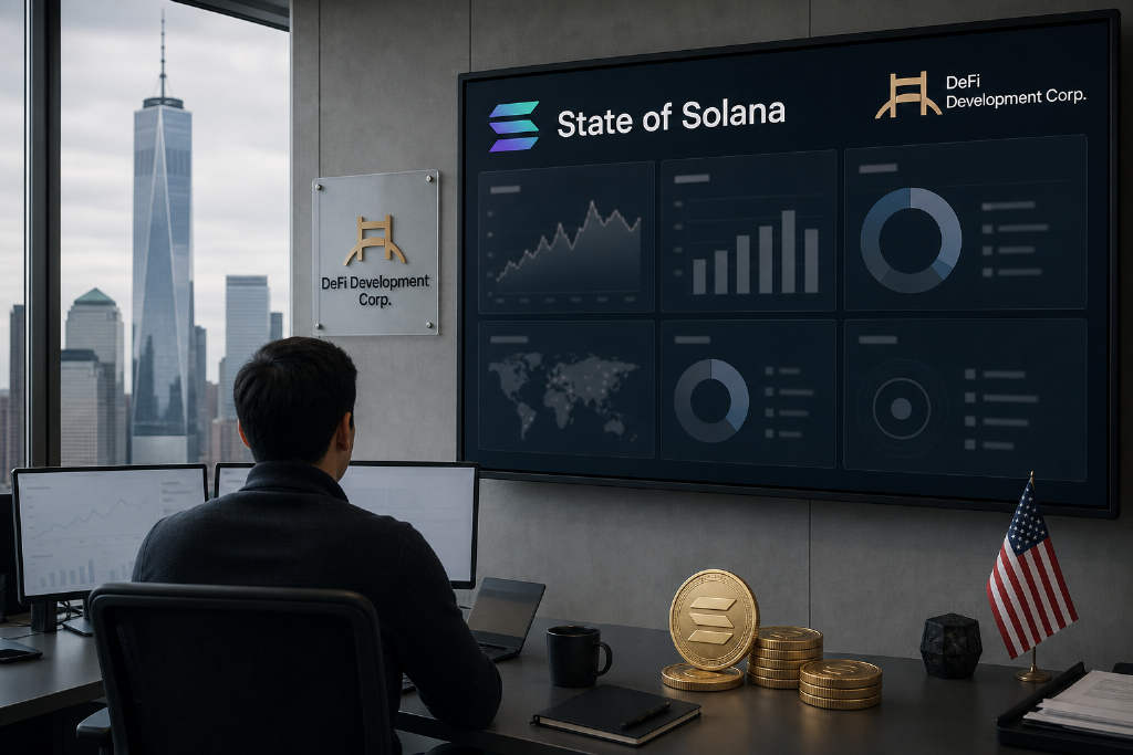 DeFi Development Corp launches public State of Solana dashboard
