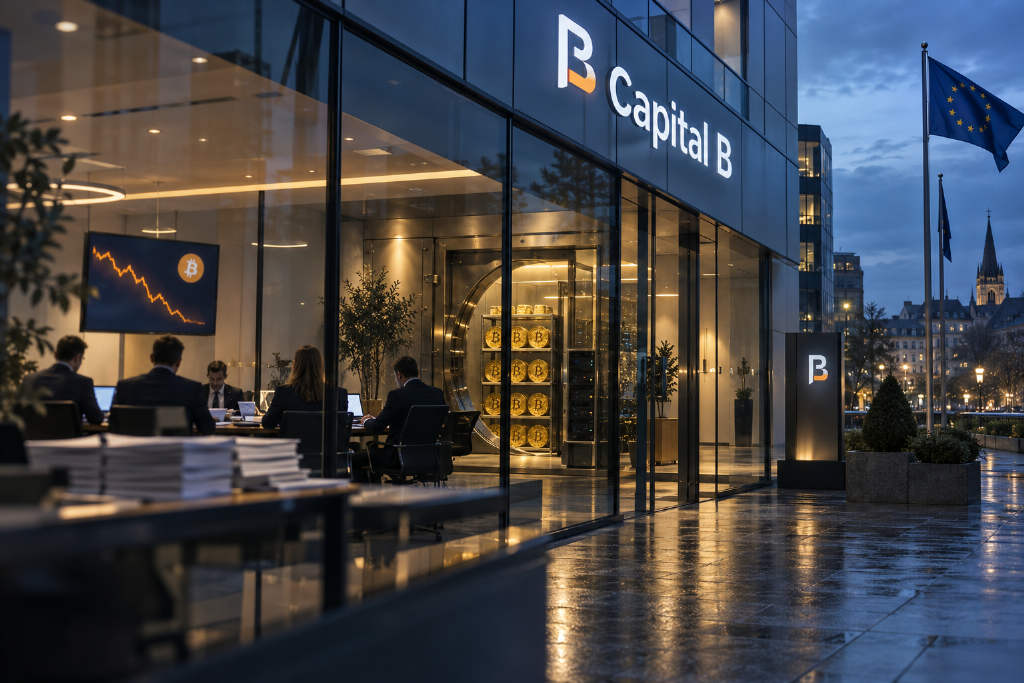 Capital B上半年净亏损6950万欧元,BTC减值计提拖累业绩