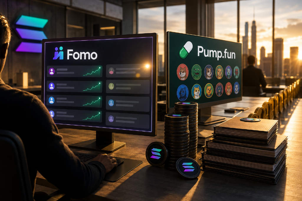 Fomo 单日收入在 Solana 上超过 Pump.fun,30 天维度仍落后