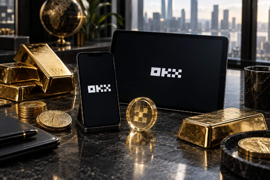 OKX 上线黄金代币化产品,支持现货交易