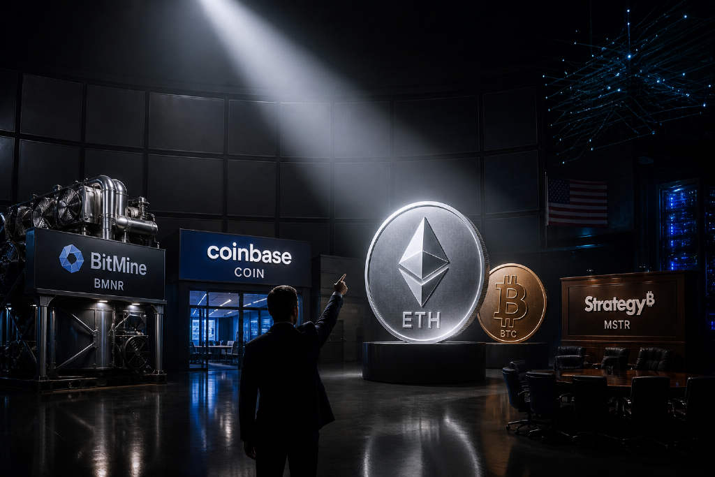 Tom Lee:BitMine 与 ETH 相关性达 80%,看好本轮 ETH 跑赢 BTC