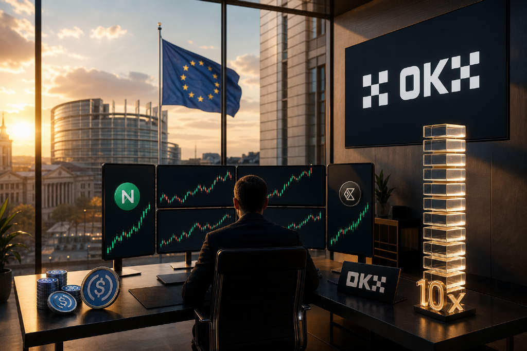 OKX在欧洲新增10个USDC杠杆交易对,支持最高10倍杠杆