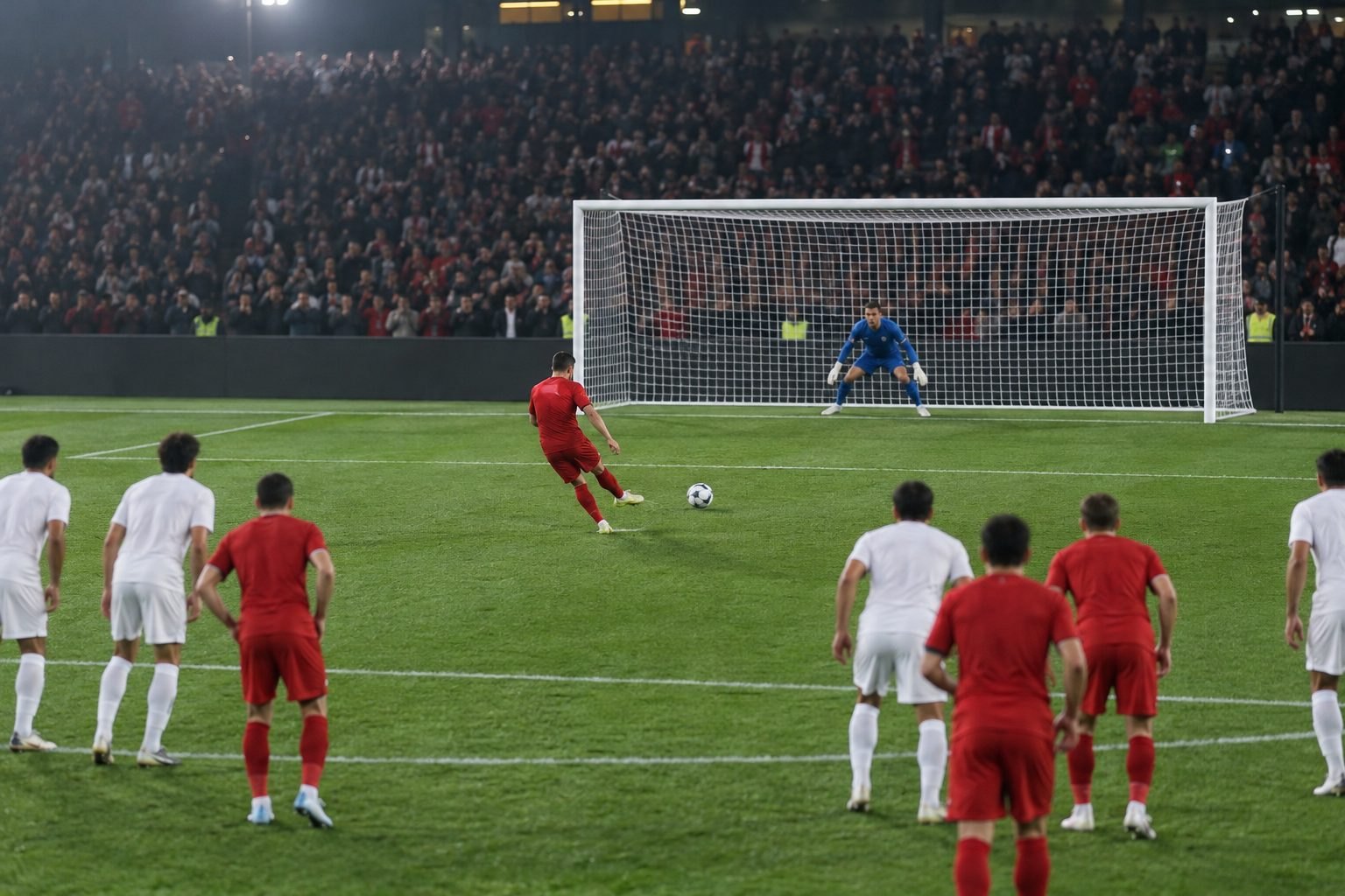 How is a penalty kick taken in the Premier League?