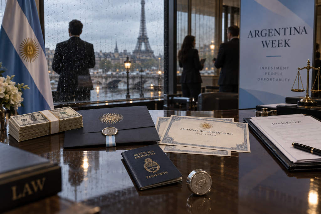 Argentina unveils citizenship-by-investment plan with $350,000 treasury payment or $800,000 bond option