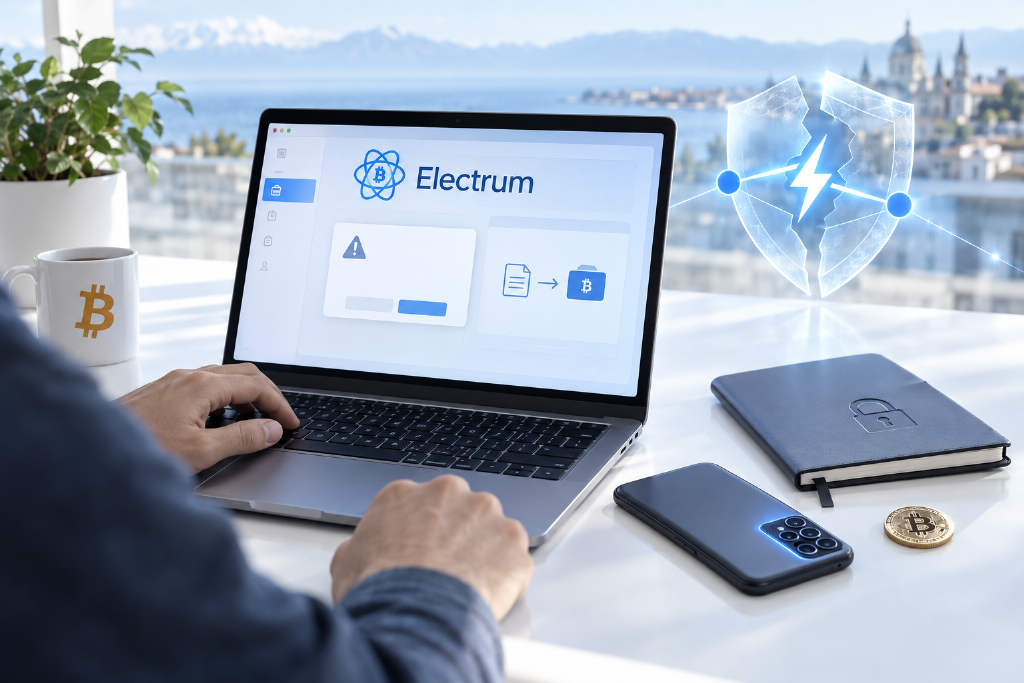 Electrum 4.8.2 修复 Lightning 钱包备份缺陷并强化安全