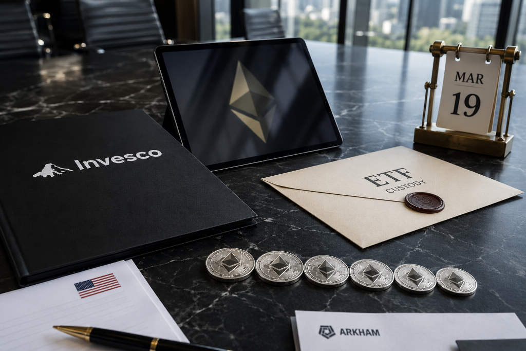 Invesco以太坊ETF持仓近6个月未净卖出,创纪录长周期