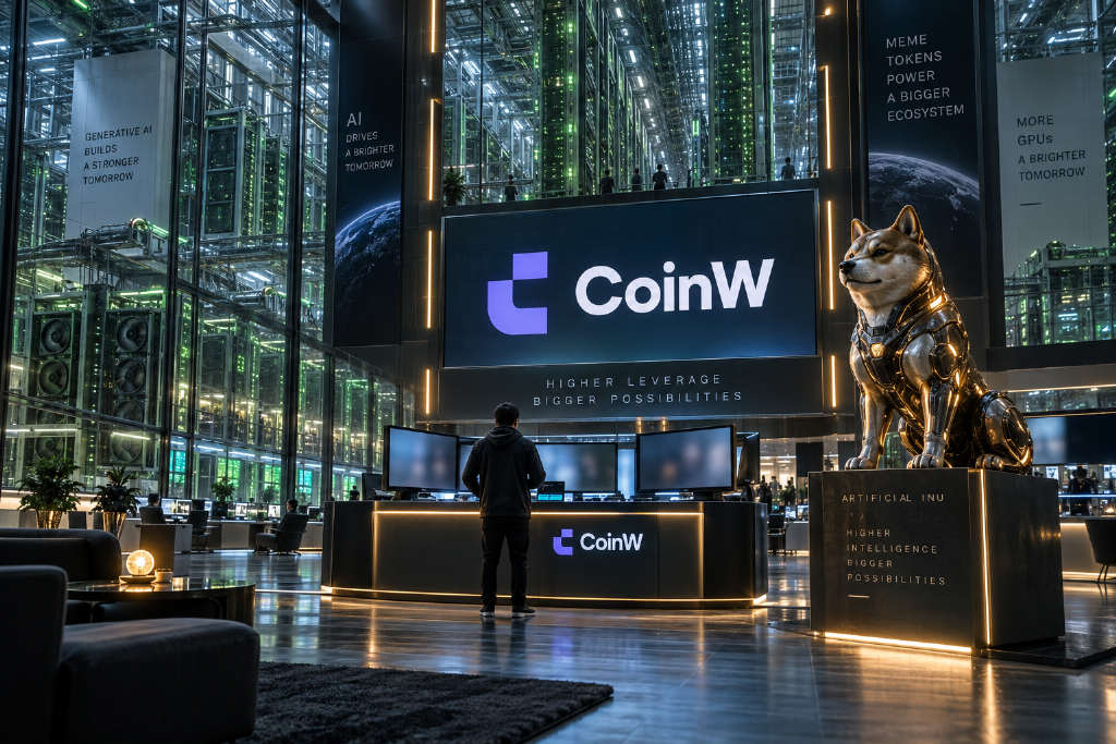 CoinW 上线 AINVDA 永续合约,最高支持 25 倍杠杆