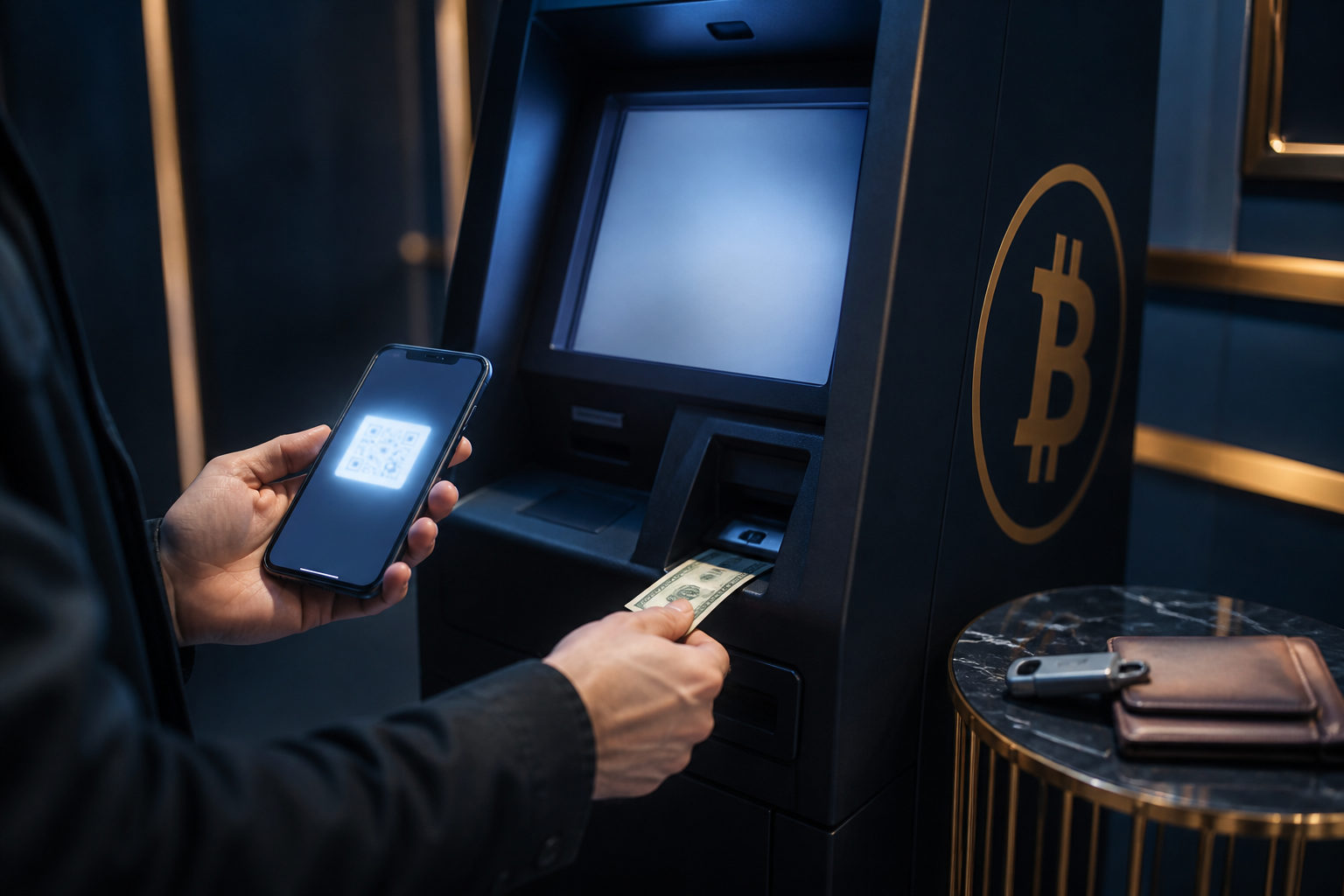 How to Send Money Through a Bitcoin Machine in the USA