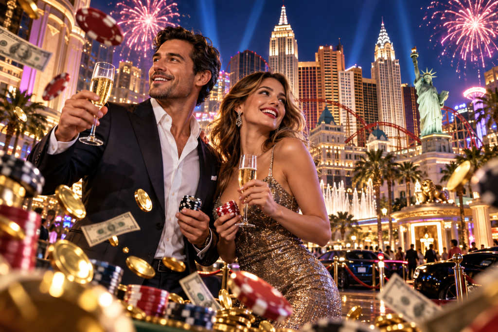 拉斯维加斯的 New York-New York Casino:这篇文章能确认哪些位置信息