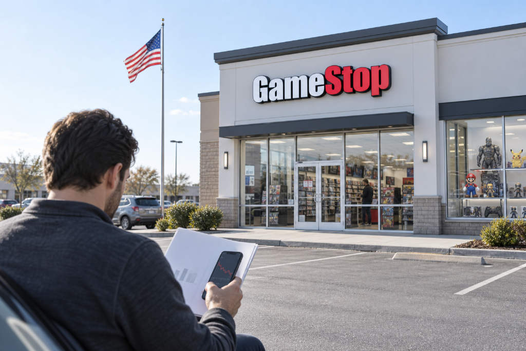GameStop收跌1.41%,WEEX Labs称营收下滑与股权预期承压