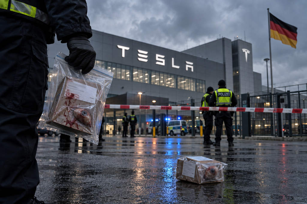 German man fined after mailing pig eyes to Tesla sites and faking Musk signature