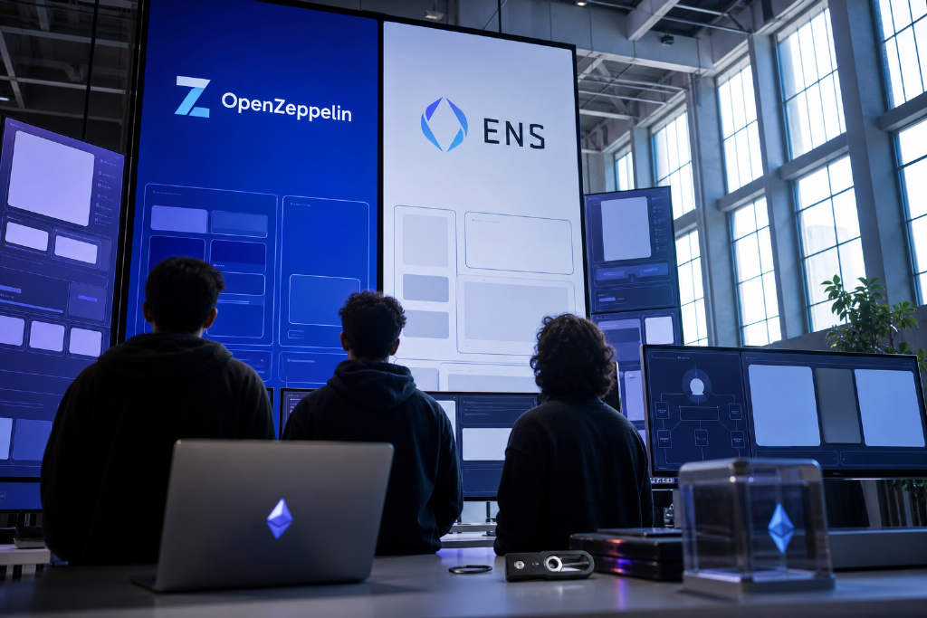 OpenZeppelin 将 ENS 集成至 UI Builder 与 Role Manager 工具