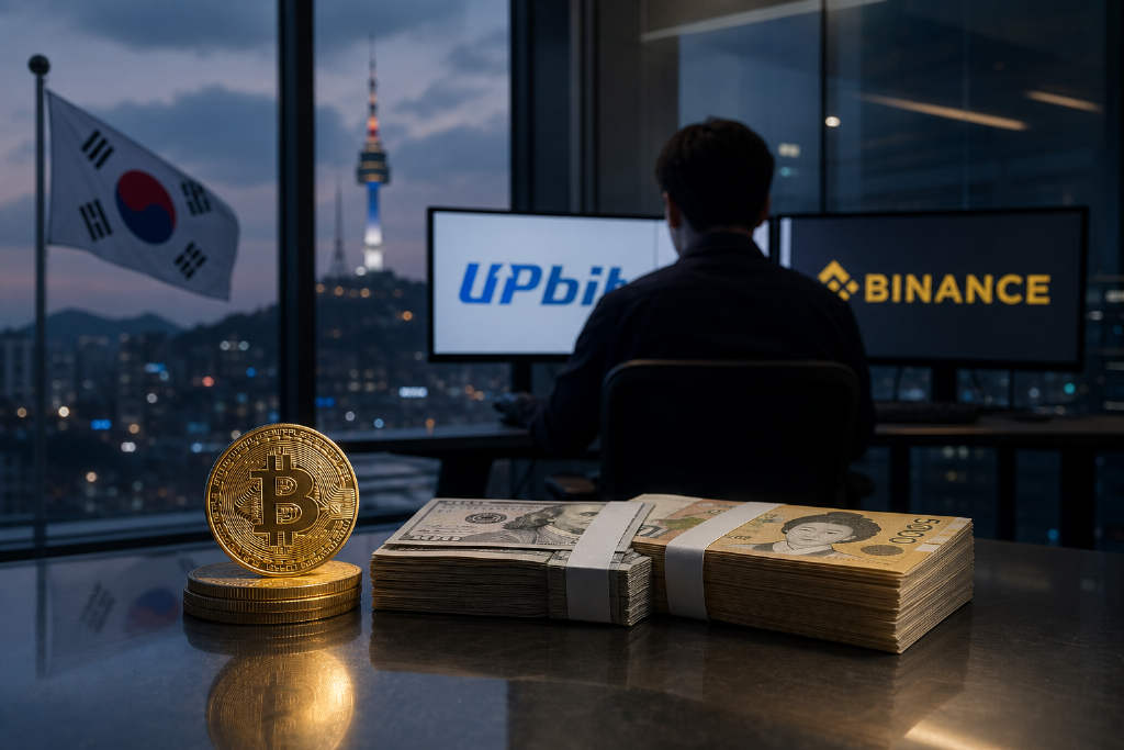 比特币在韩国市场再现泡菜溢价,持续一周创5月初以来最长