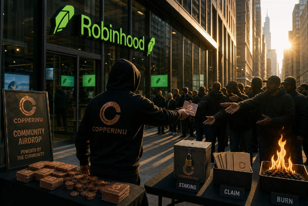 COPPERINU Promoter him Aims to Airdrop Nearly All Supply, Market Cap Tops $20M