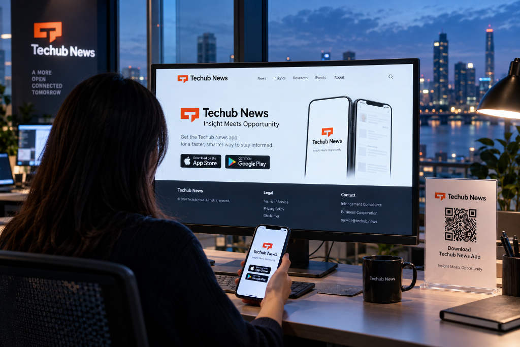 Techub 页面未见稳定币报道,仅显示平台版权与免责声明