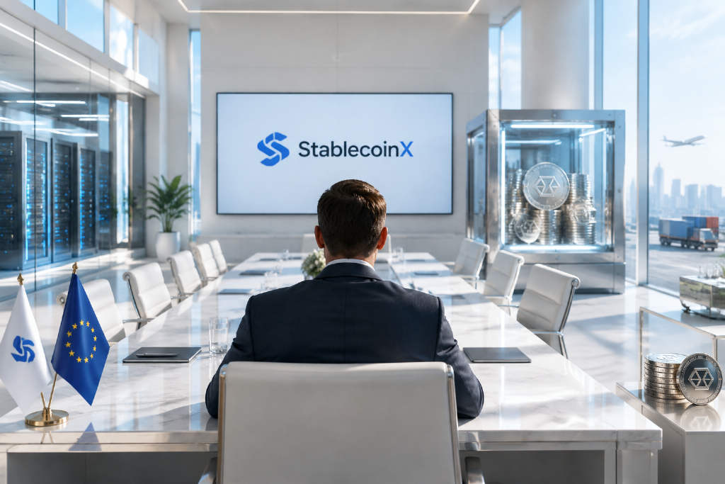 StablecoinX 任命 Christopher Jensen 出任 CEO