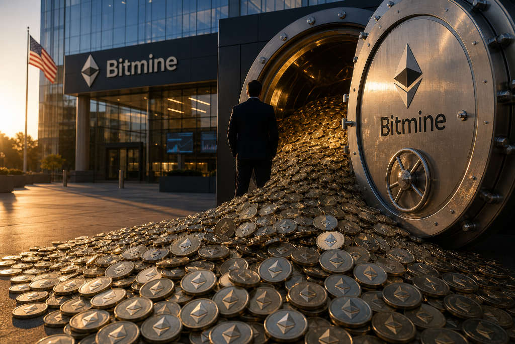 Bitmine lifts Ether buying streak to 65 weeks, now holds 4.9% of ETH supply