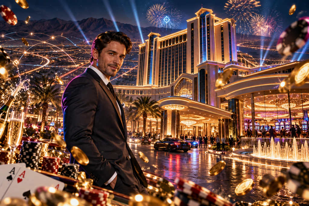 Westgate Las Vegas Resort & Casino Las Vegas NV:固定位置与直线距离