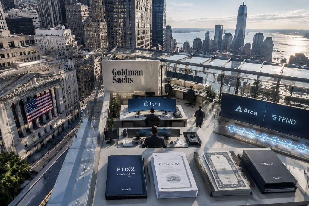 Goldman Sachs money market fund joins Lynq without tokenization