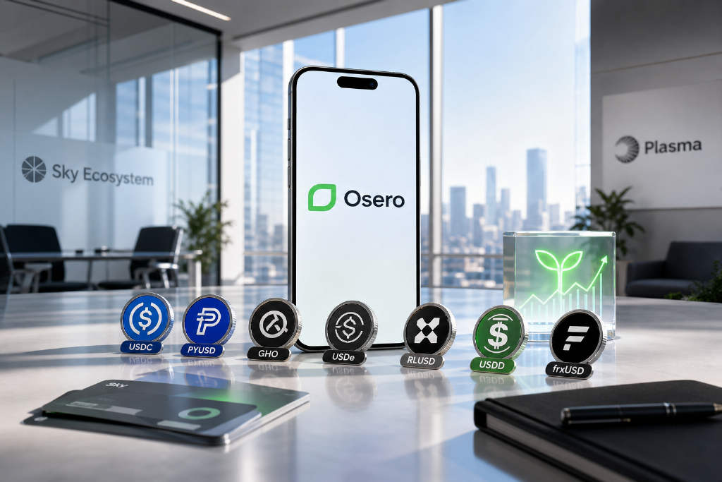 稳定币收益应用 Osero 上线,当前 APY 为 3.52%
