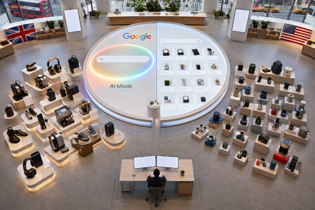 研究称 Google AI Mode 商品报价普遍高于传统搜索