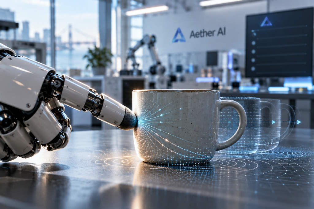 Aether AI 发布 CausalWM,以因果思维链登顶机器人世界模型榜单