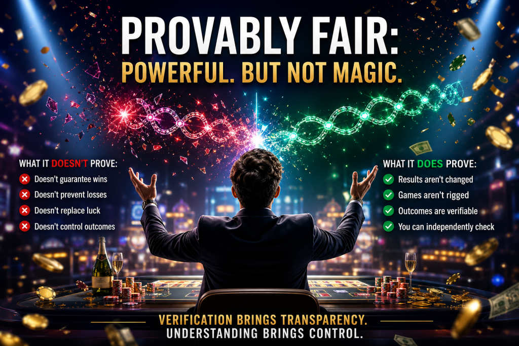 Why Provably Fair Verification Failed