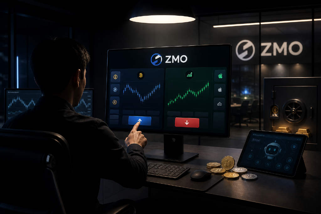 ZMO 正式上线,主打一键交易并覆盖加密与股票合约