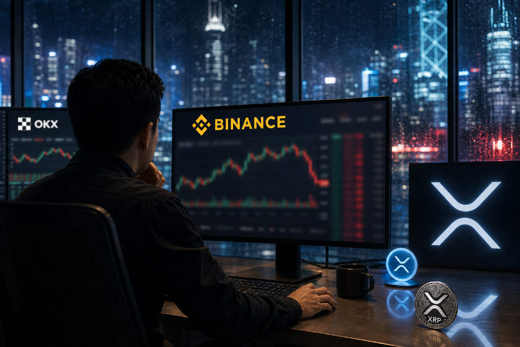 XRP 单周涨 44% 后现回落,币安杠杆率升至 1 月来高点