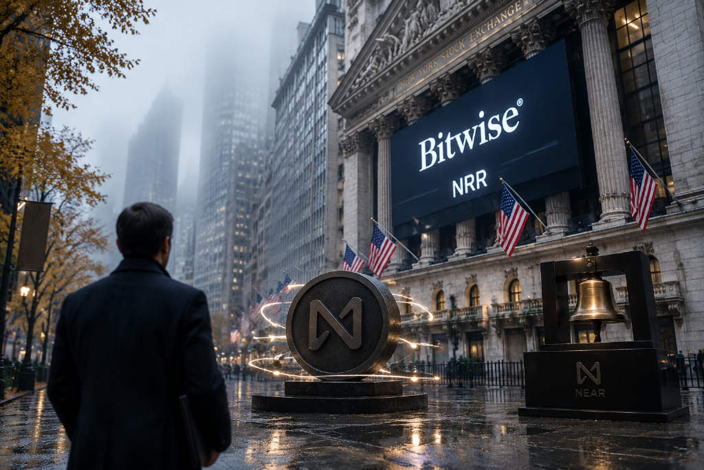 Bitwise’s NEAR Spot ETF Goes Live, but the Bull Case Now Hinges on Flows and On-Chain Volume