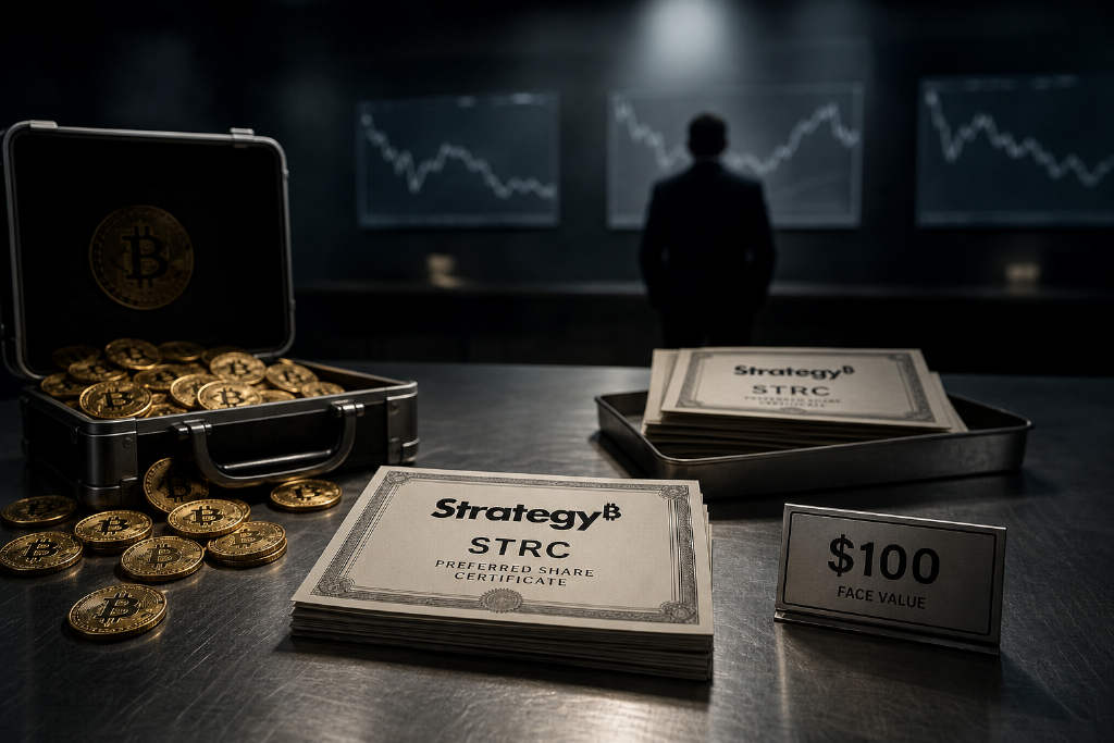 Strategy未能让STRC回到平价,距面值仍低约5%