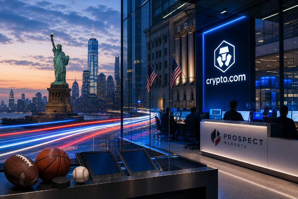 Prospect Markets与Crypto.com达成协议,进军美国体育预测市场