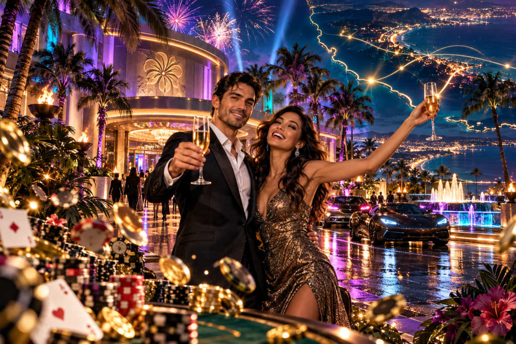 Hawaiian Gardens Casino: Fixed Location and Documented Straight-Line Distances