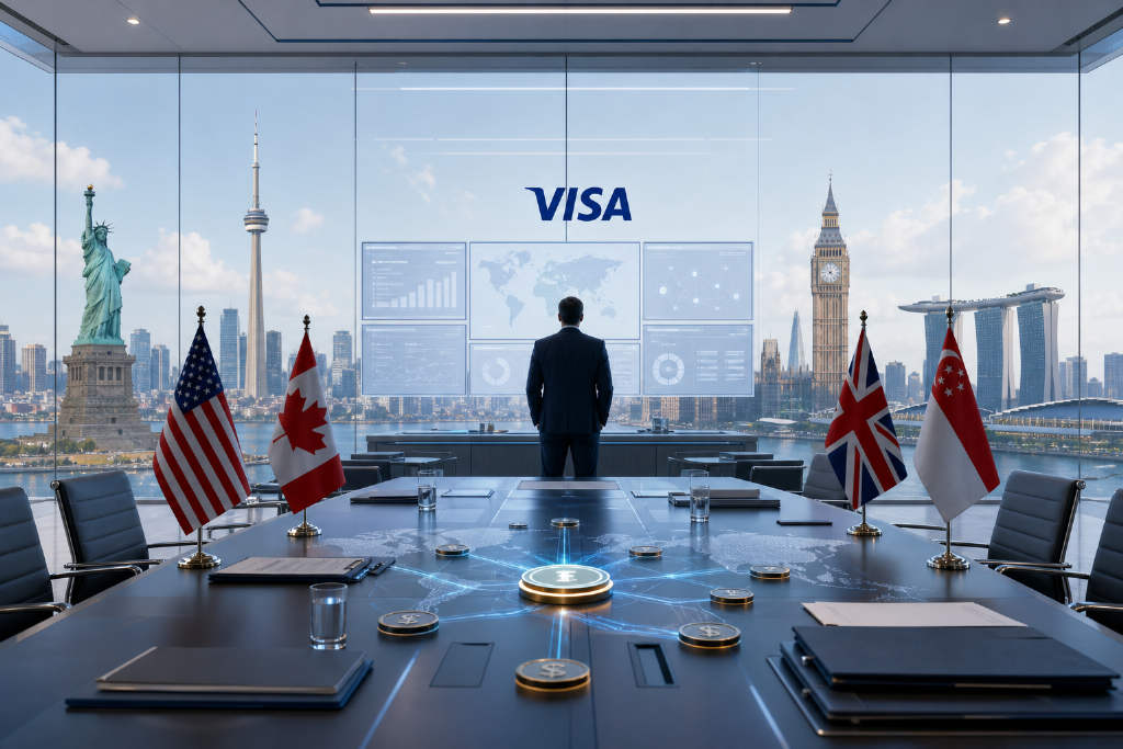 万事达收购 BVNK 后,Visa 寻找新的稳定币结算合作方